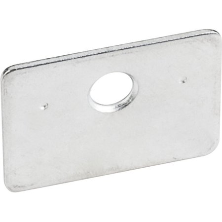 HARDWARE RESOURCES Zinc Finish Strike Plate for Magnetic Catches 506S1